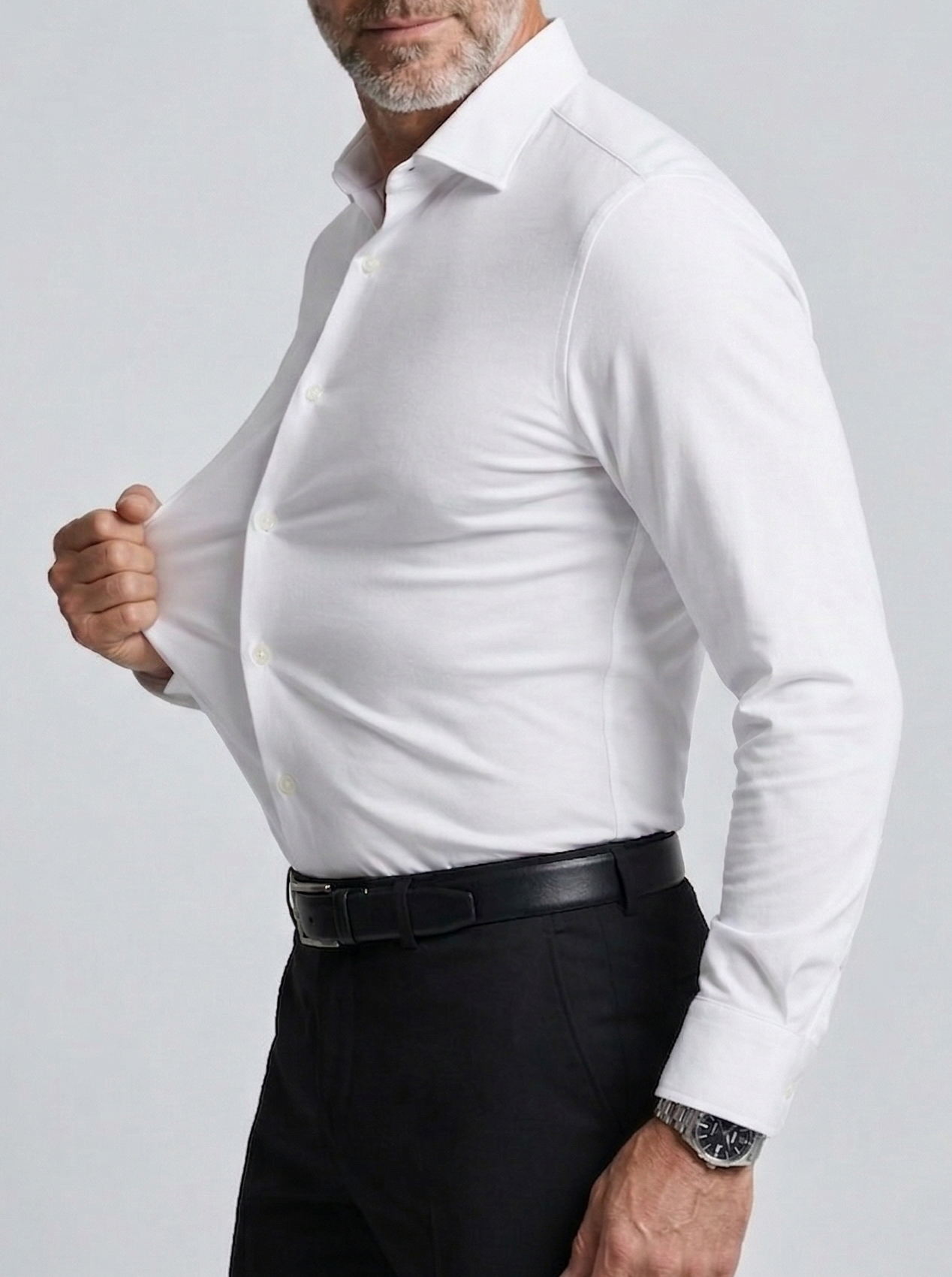 Camisa anti-planchado Milano
