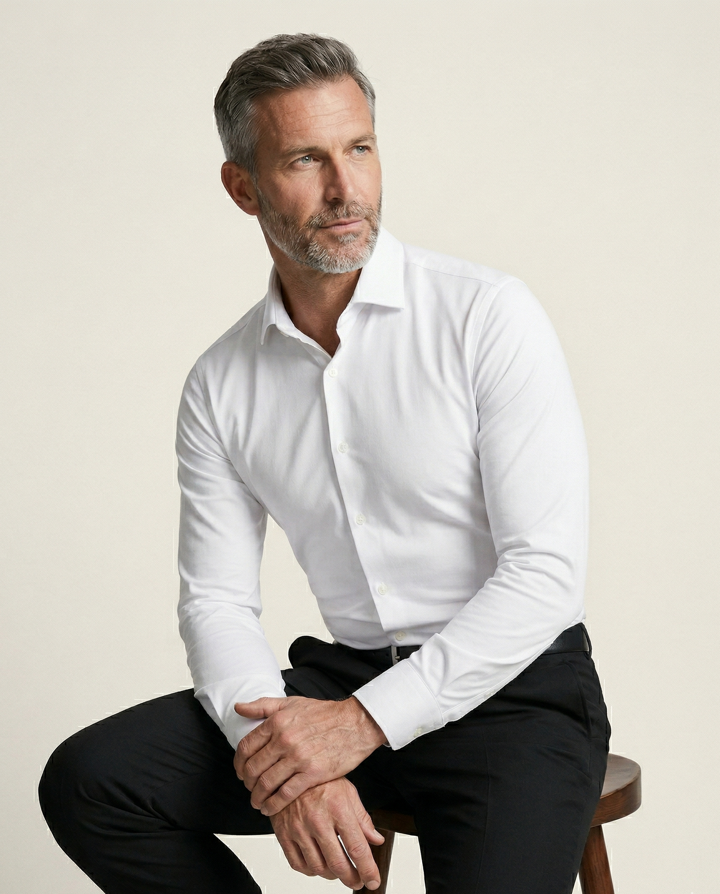 Camisa anti-planchado Milano